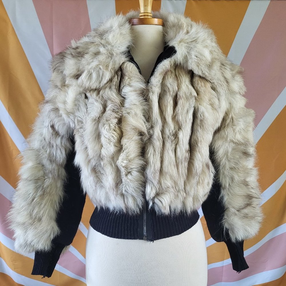Real Fur Bomber Jacket